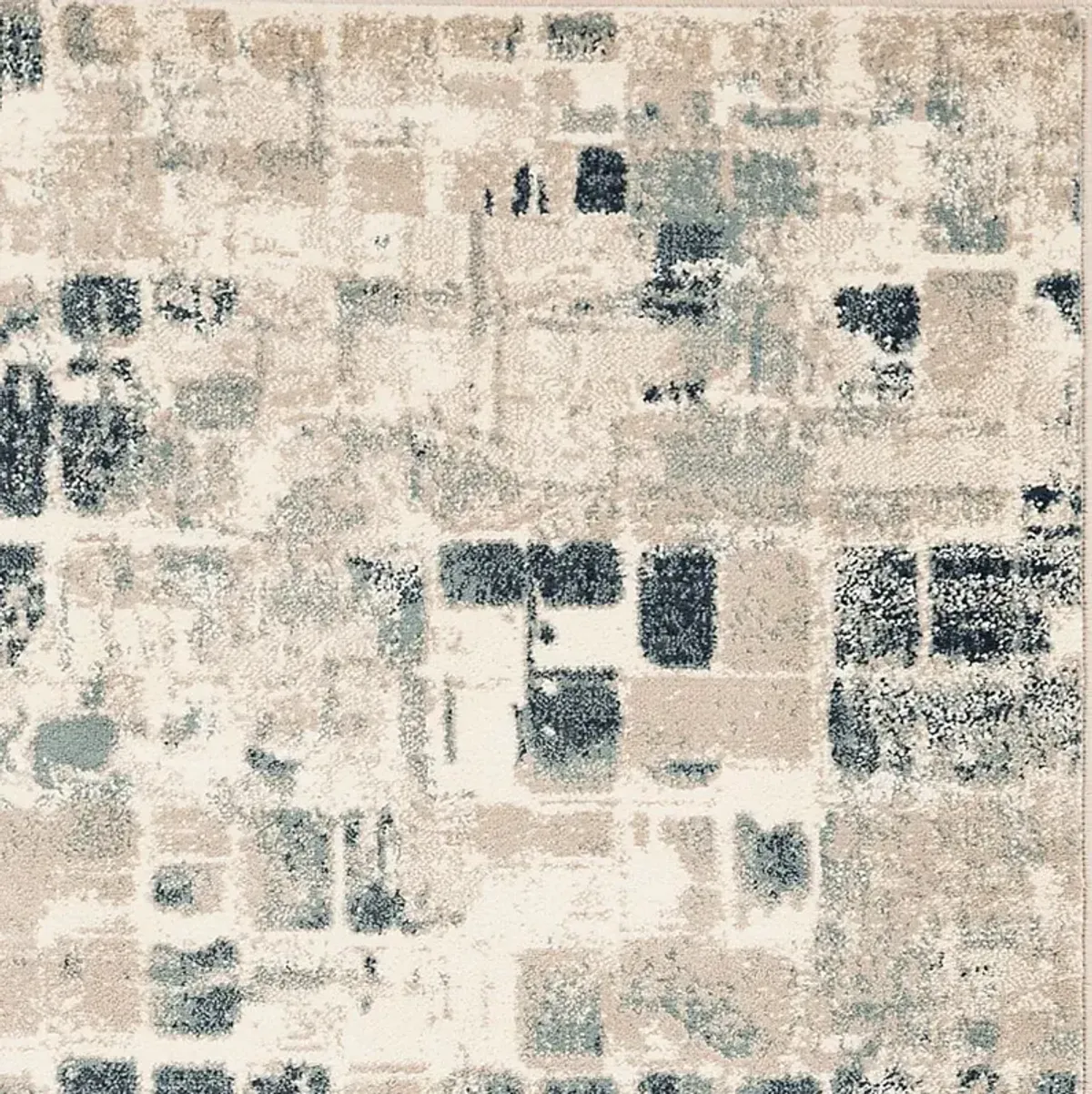 Minidows Beige 5'3 x 7'8 Rug