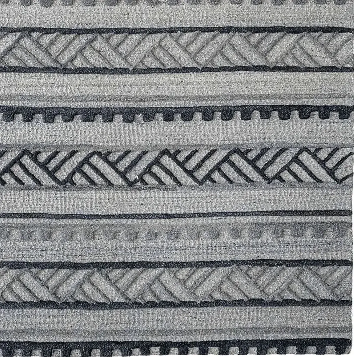 Yarmeda Charcoal 5' x 8' Rug