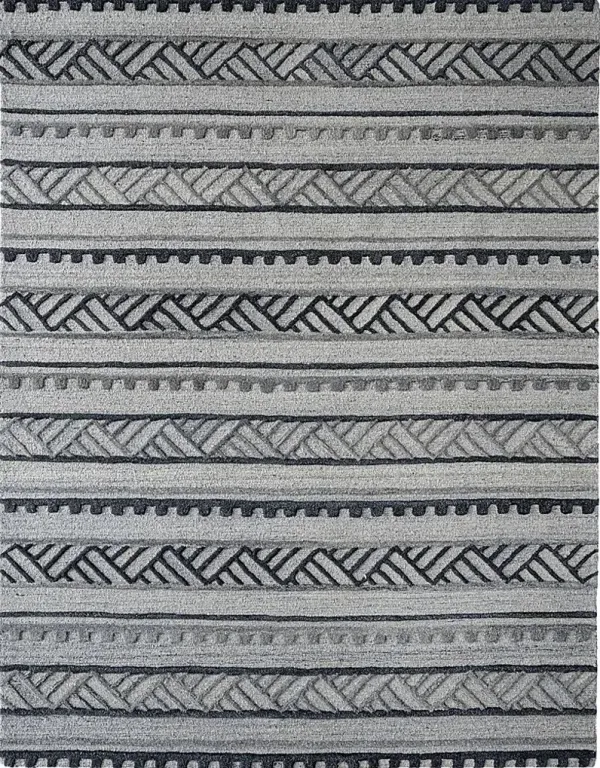 Yarmeda Charcoal 5' x 8' Rug
