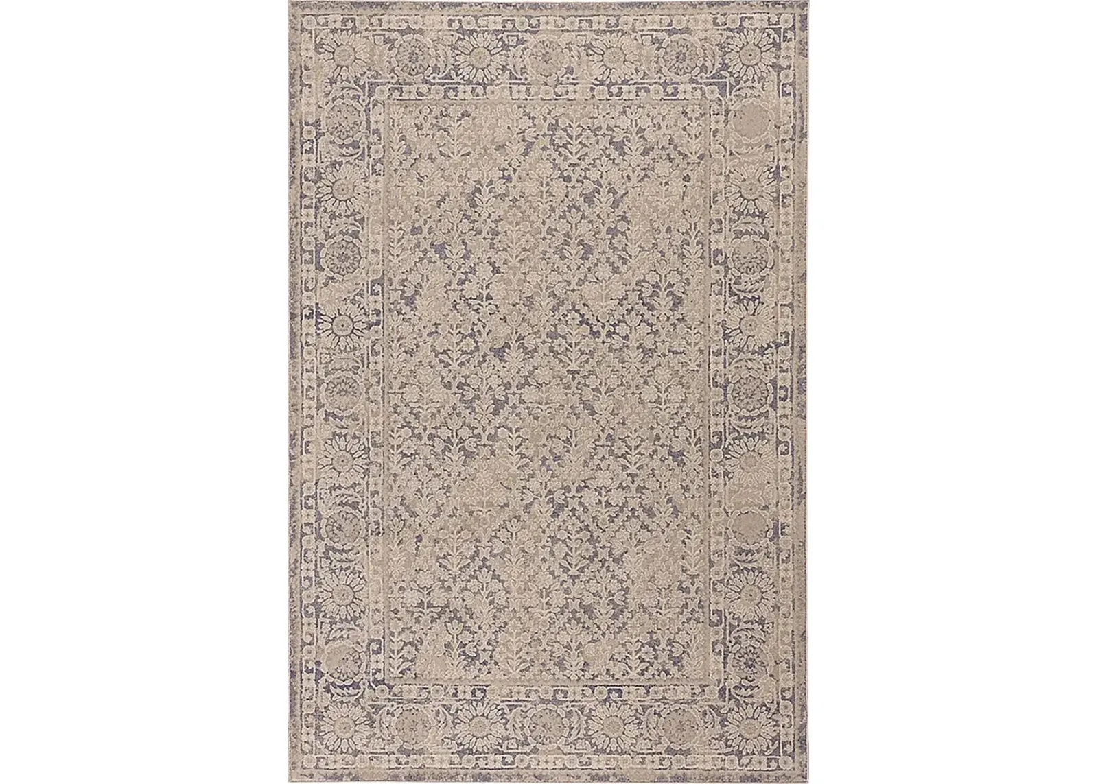 Clerman Tan 6'7 x 9'10 Rug