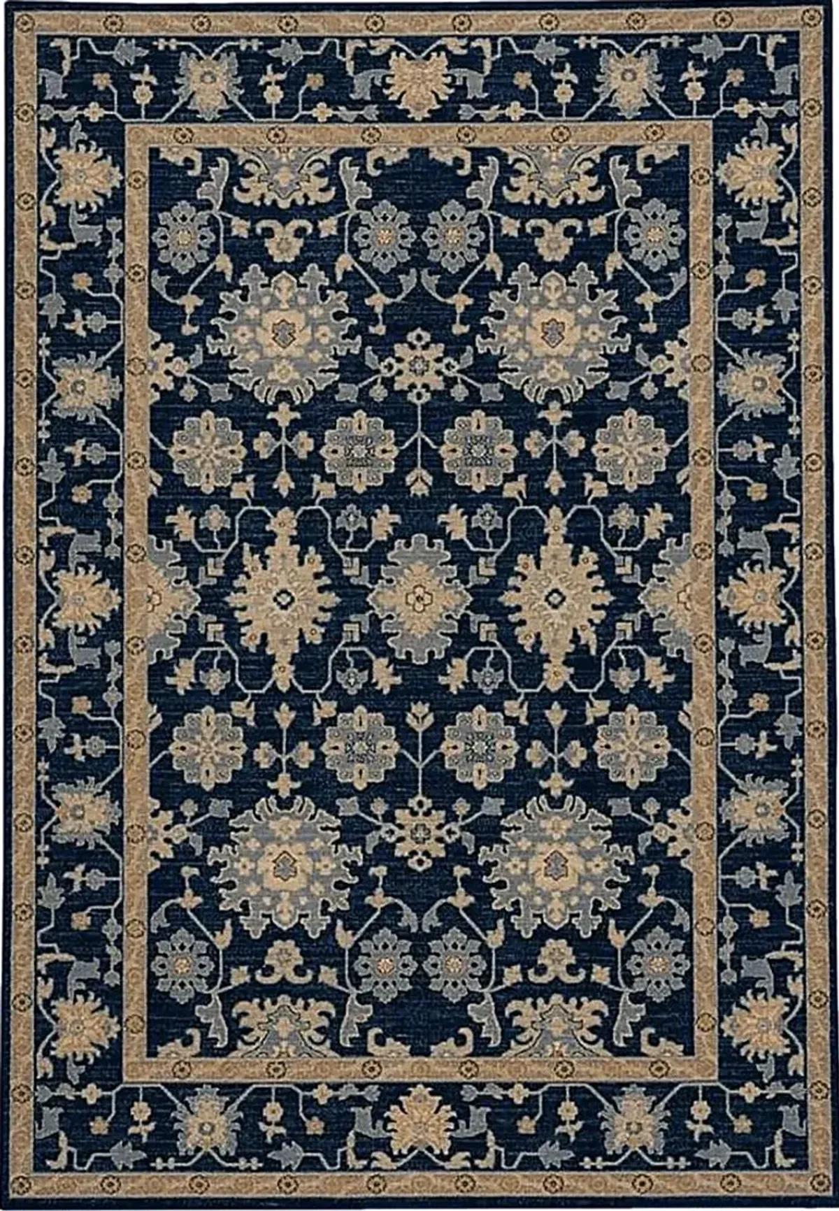 Hartgar Navy 6'7 x 9'10 Rug