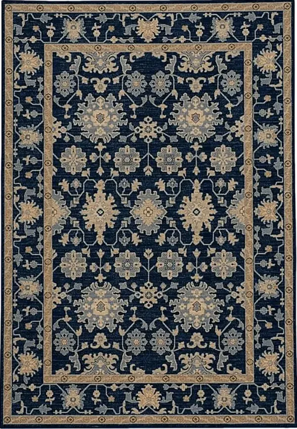 Hartgar Navy 6'7 x 9'10 Rug