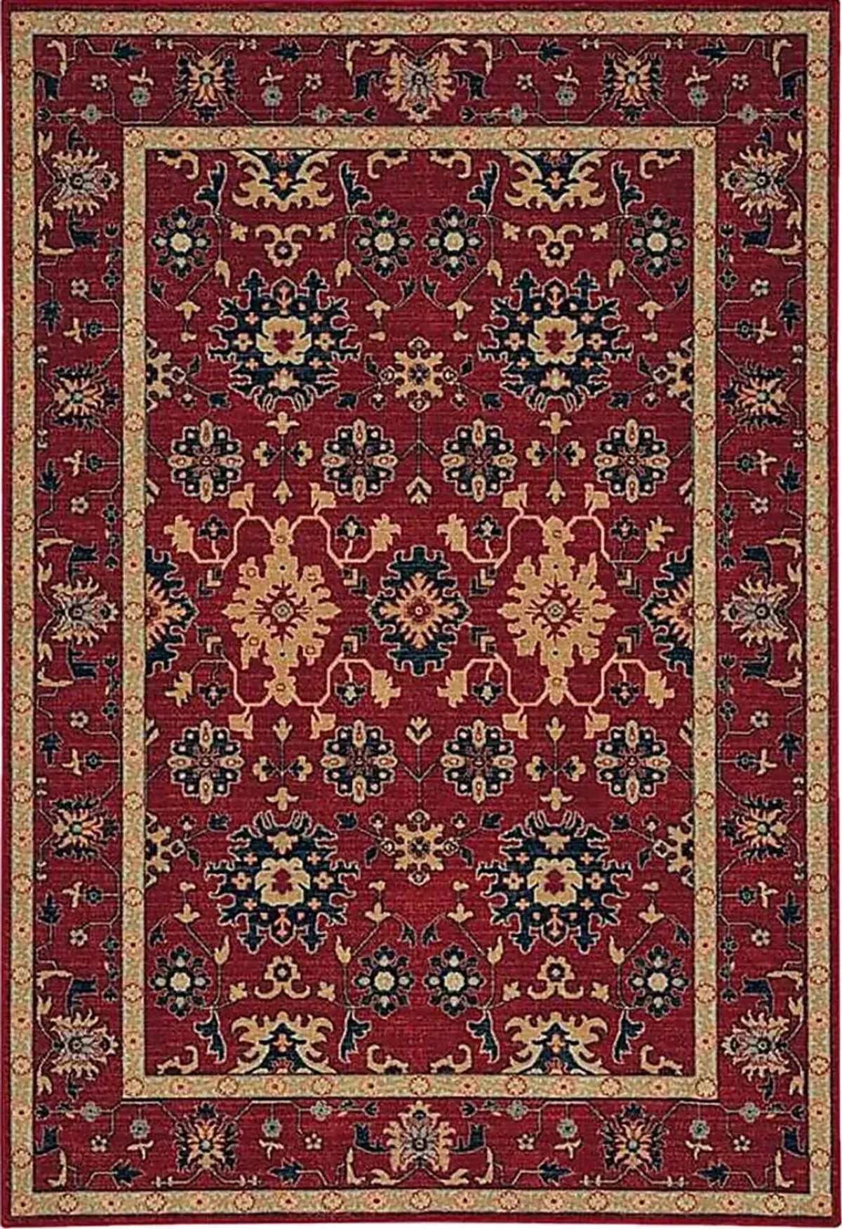 Hartgar Red 5'3 x 7'6 Rug