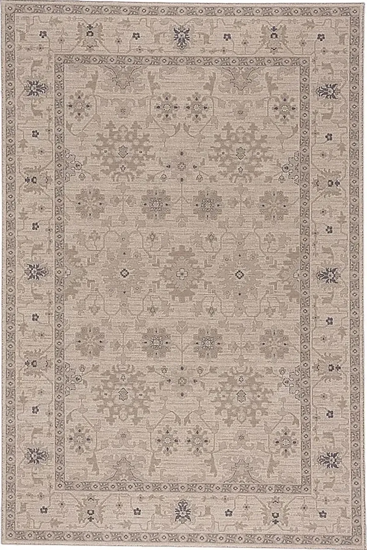 Ellisna Beige 5'3 x 7'6 Rug