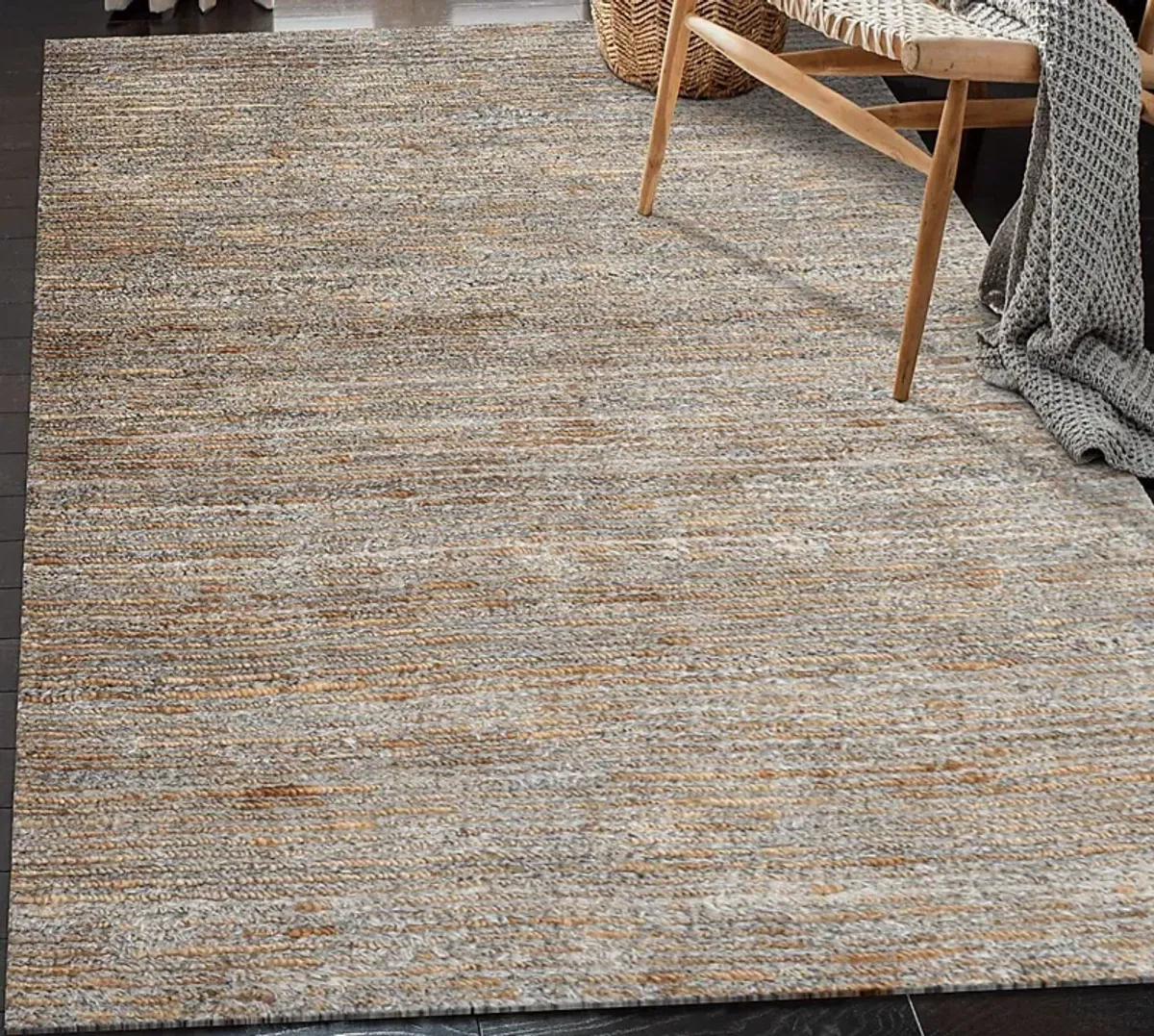 Kinipon Gray/Natural 6' x 9' Rug