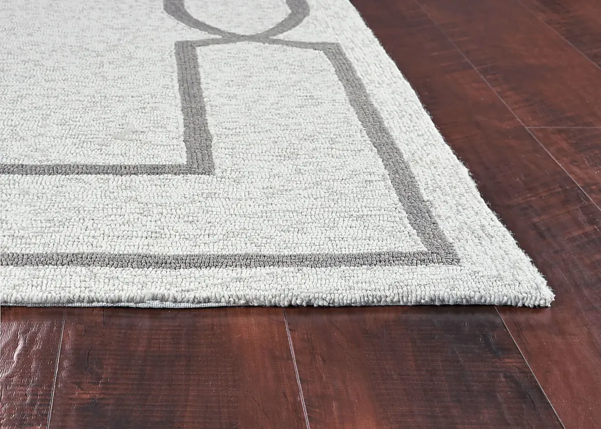 Valmack Beige 5' x 7' Indoor/Outdoor Rug