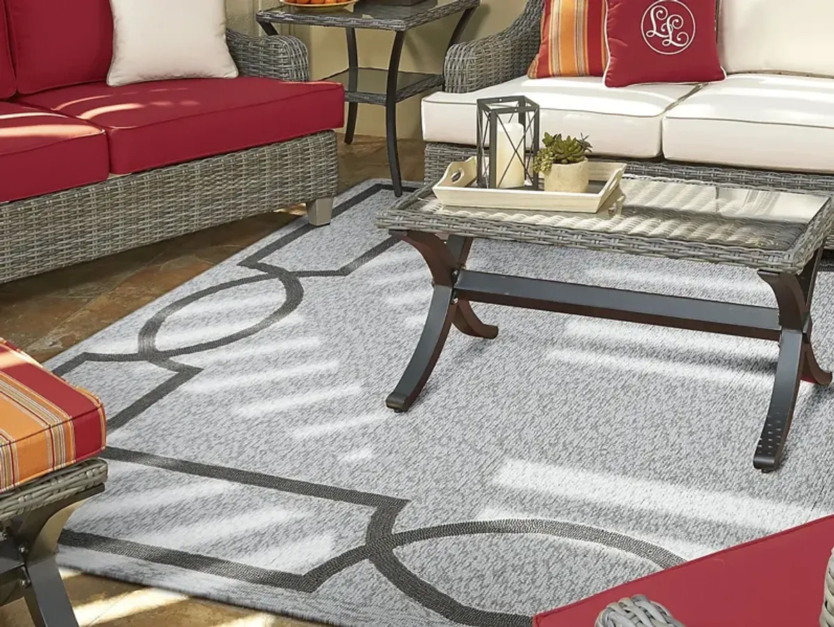 Valmack Beige 5' x 7' Indoor/Outdoor Rug