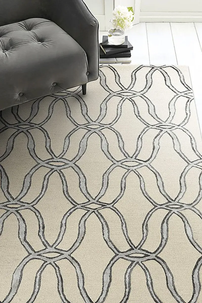 Delorwin Gray 5' x 7' Rug