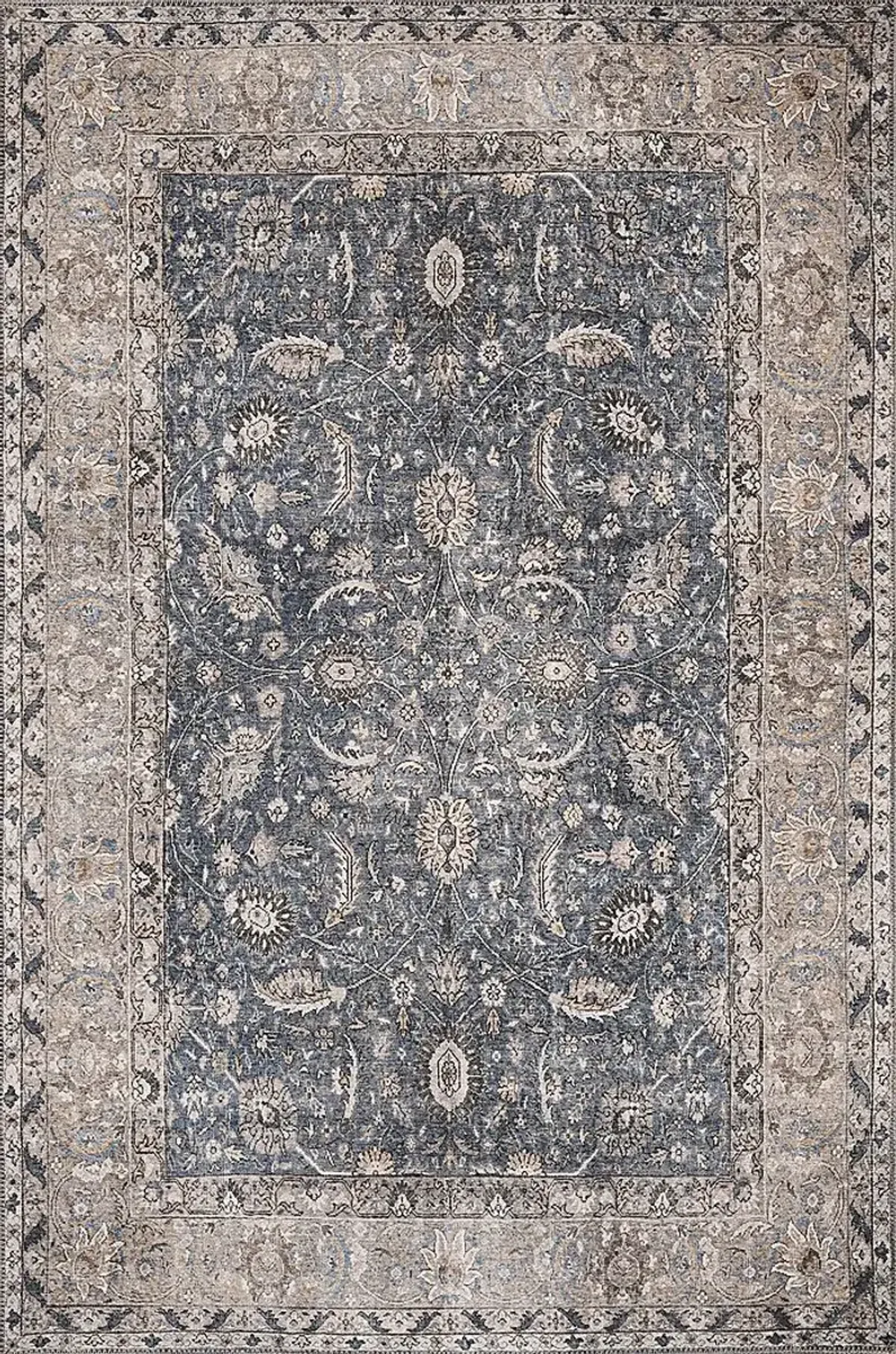 Ativer Blue 5' x 7'6 Rug