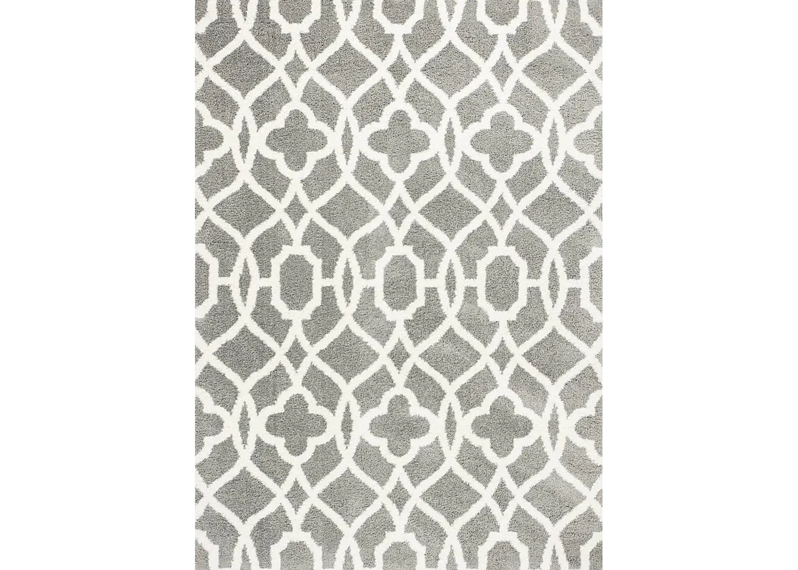 Shelnola Ivory/Gray 5'3 x 7'7 Rug