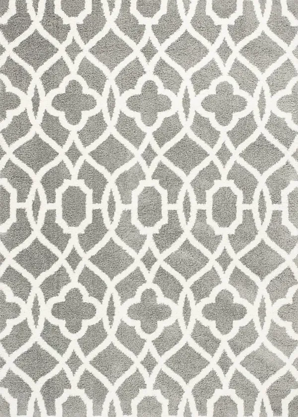 Shelnola Ivory/Gray 5'3 x 7'7 Rug