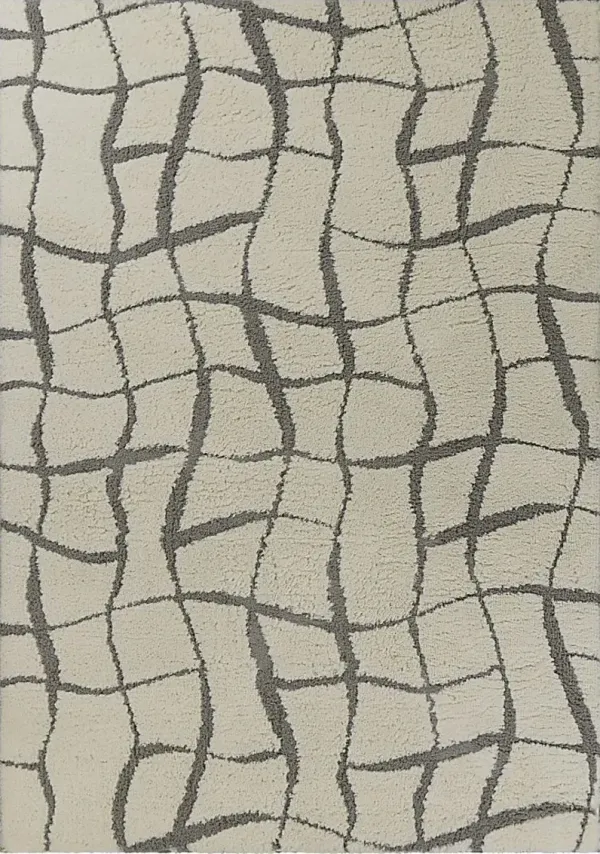 Procier Ivory 5'3 x 7'7 Rug