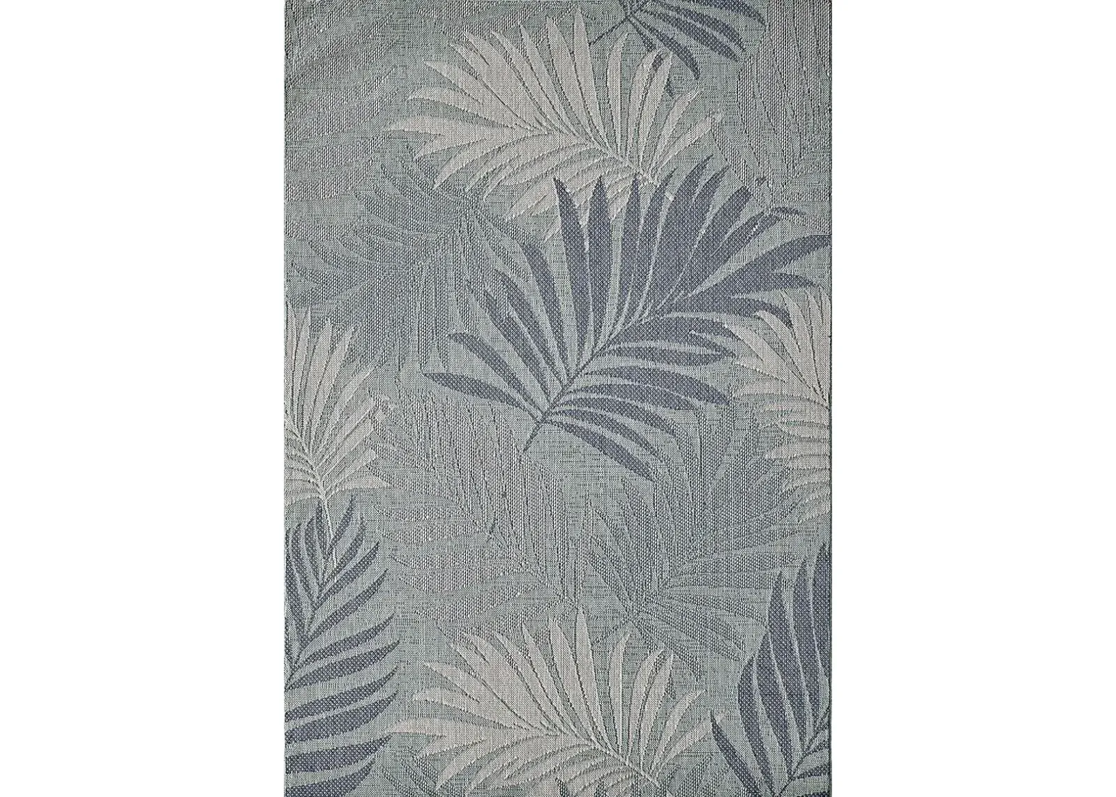 Antawa Aqua 5'3 x 7'7 Indoor/Outdoor Rug