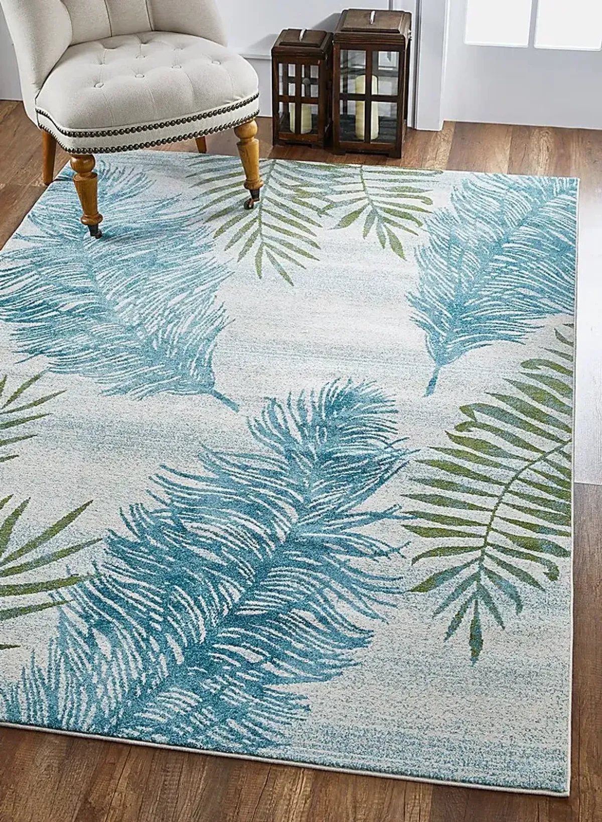 Conviser Blue 5'3 x 7'7 Rug