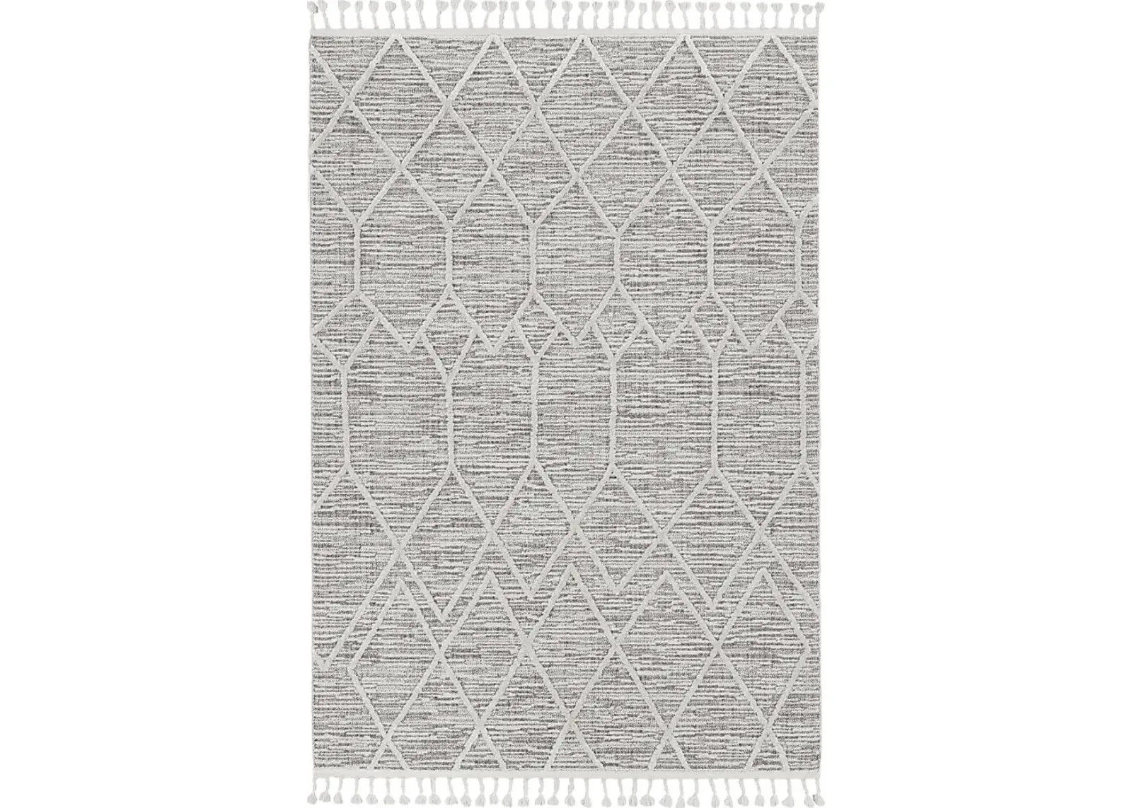 Hudmere Gray 5'3 x 7'7 Rug