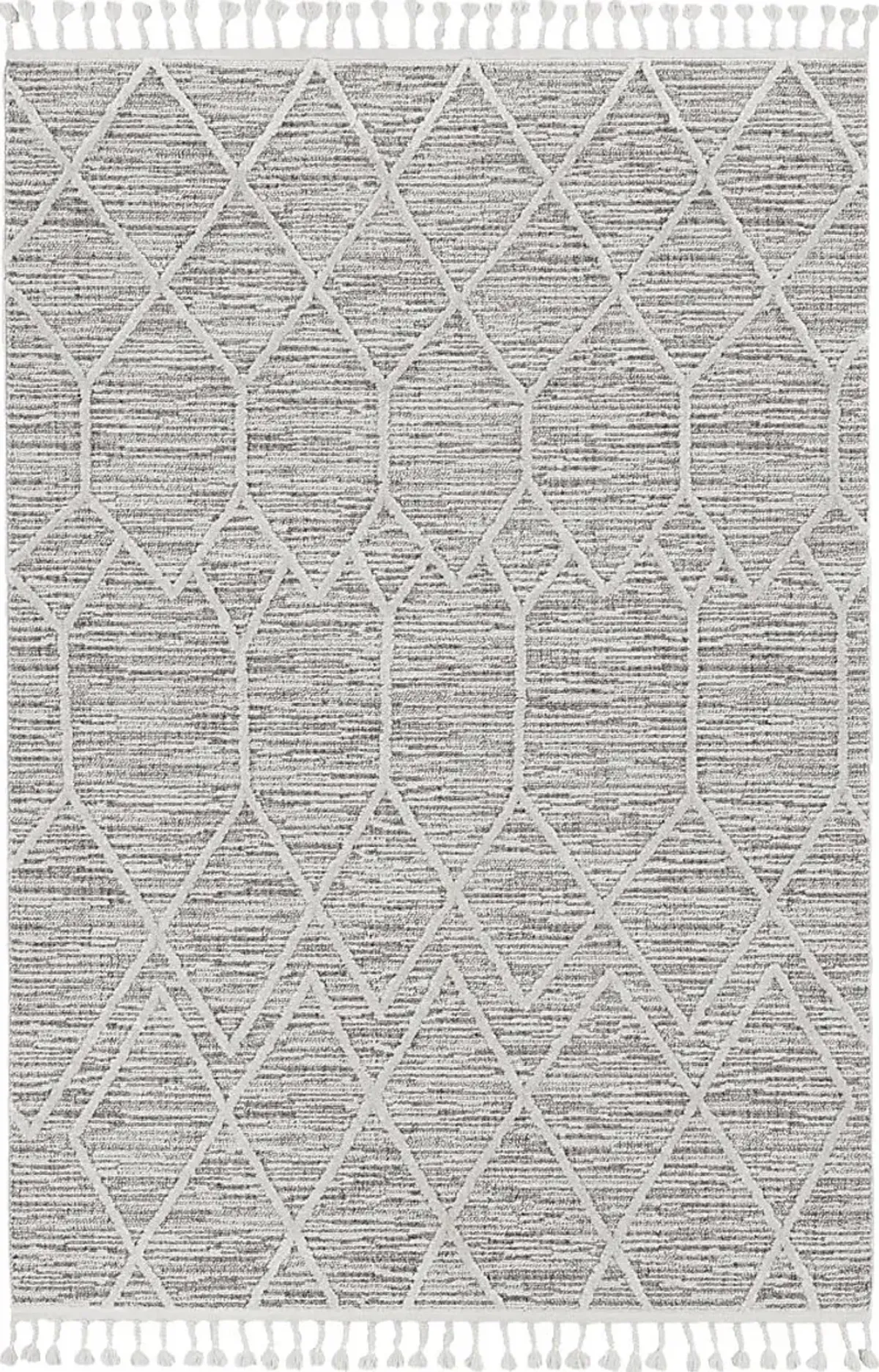 Hudmere Gray 5'3 x 7'7 Rug