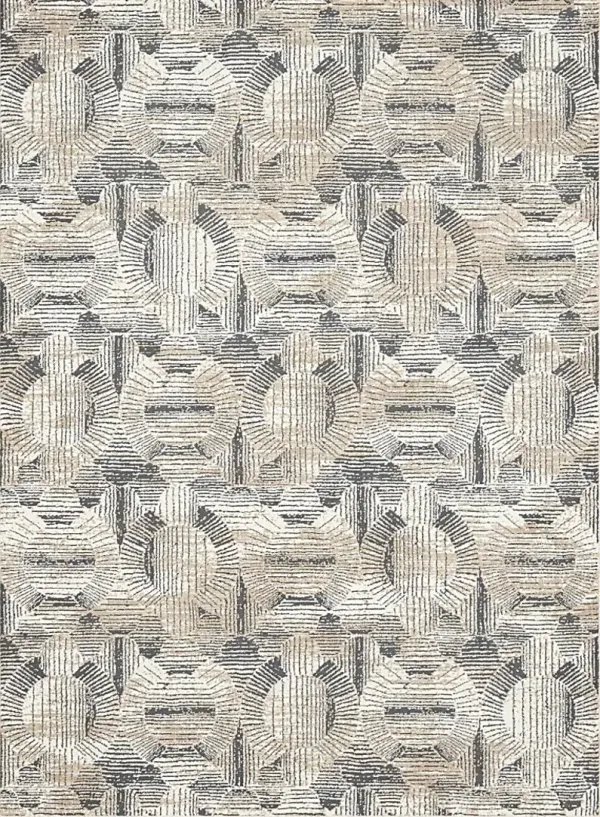 Fairdrop Silver 5'3 x 7'10 Rug