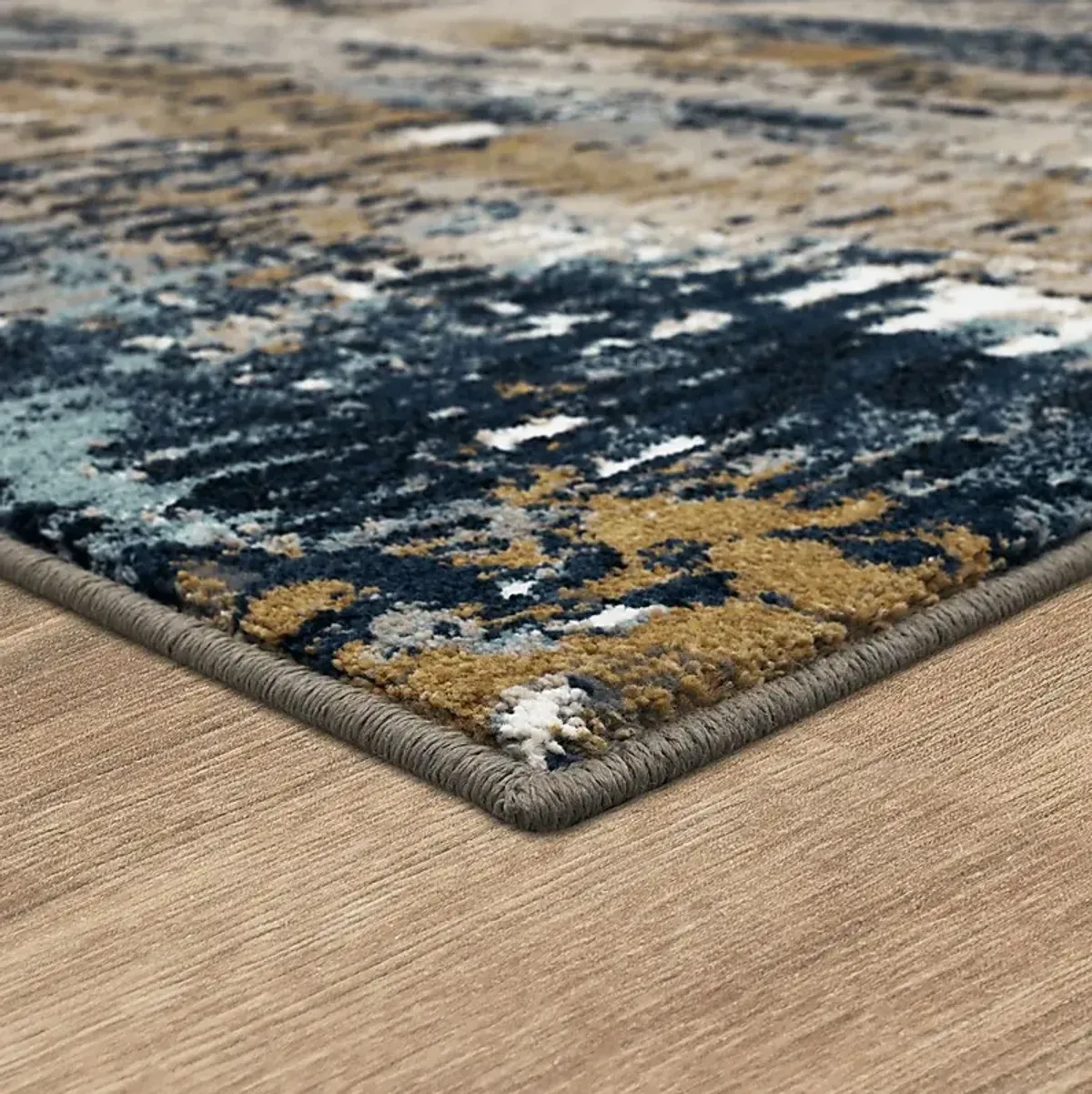 Dawnshire Blue 6'6 x 9'6 Rug