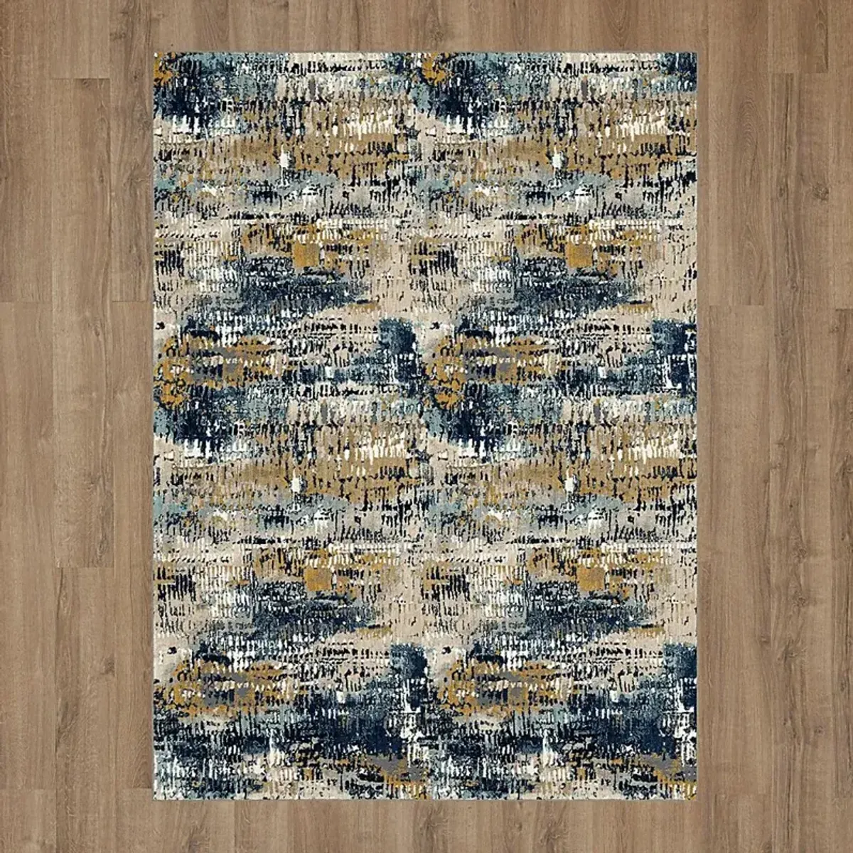 Dawnshire Blue 6'6 x 9'6 Rug