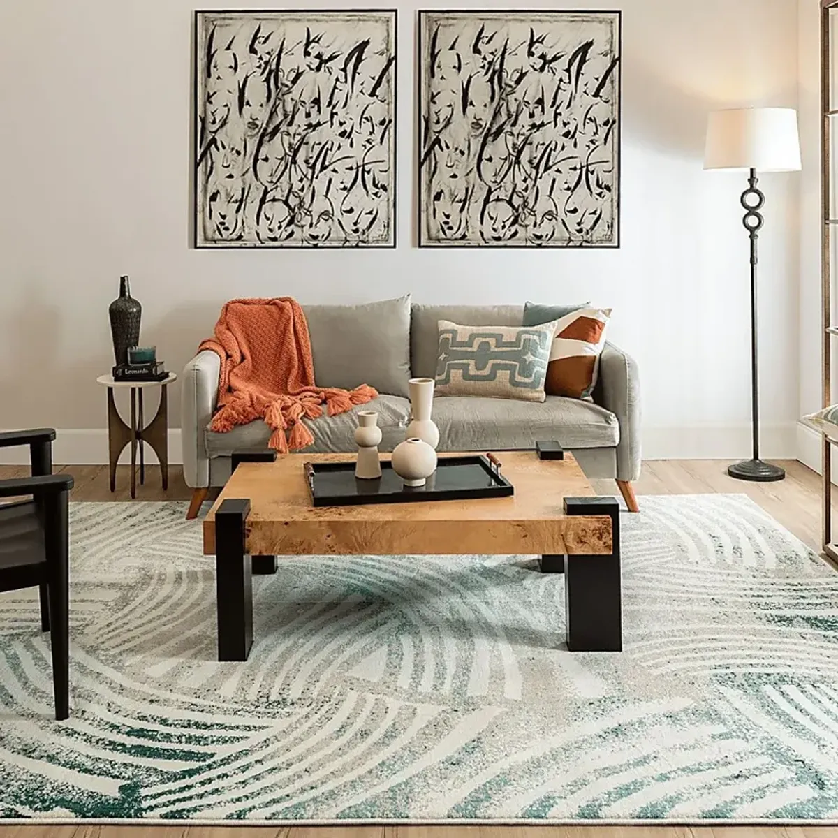 Stacy Garcia Montry Blue 5'3 x 7'10 Rug