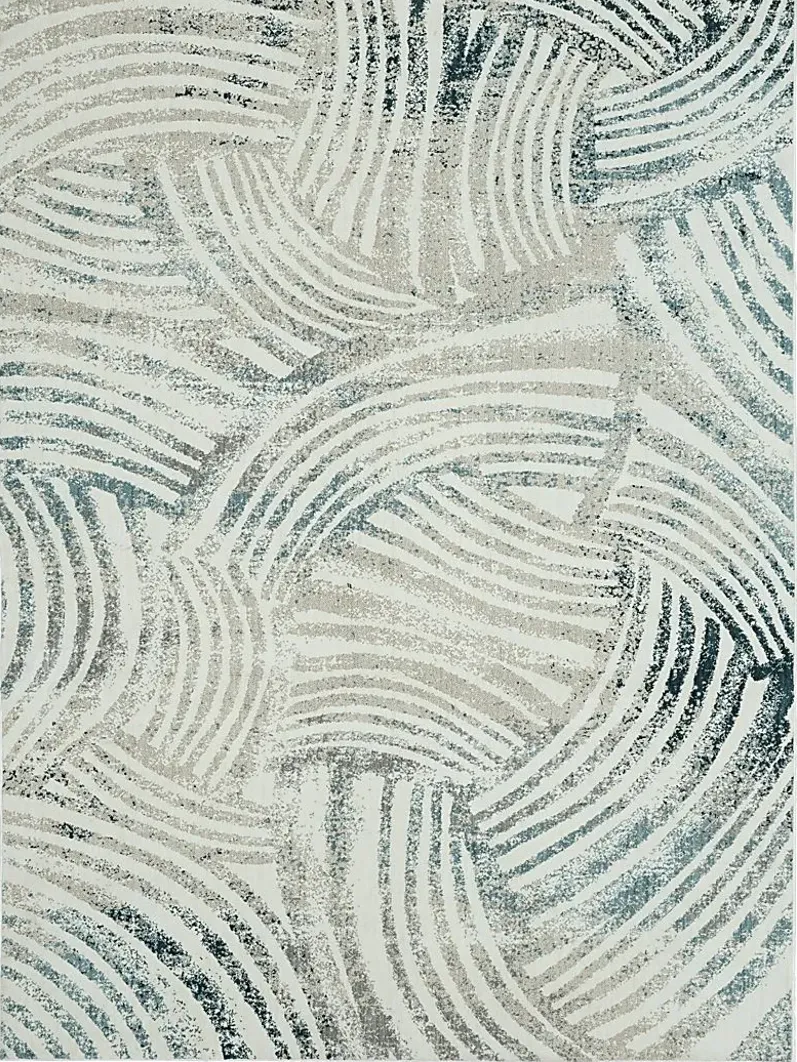 Montry Blue 5'3 x 7'10 Rug