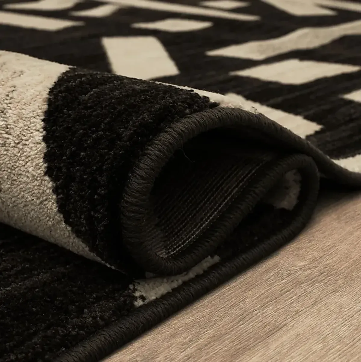 Stacy Garcia Kusal Charcoal 5'3 x 7'10 Rug