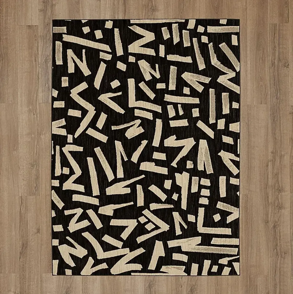 Stacy Garcia Kusal Charcoal 5'3 x 7'10 Rug