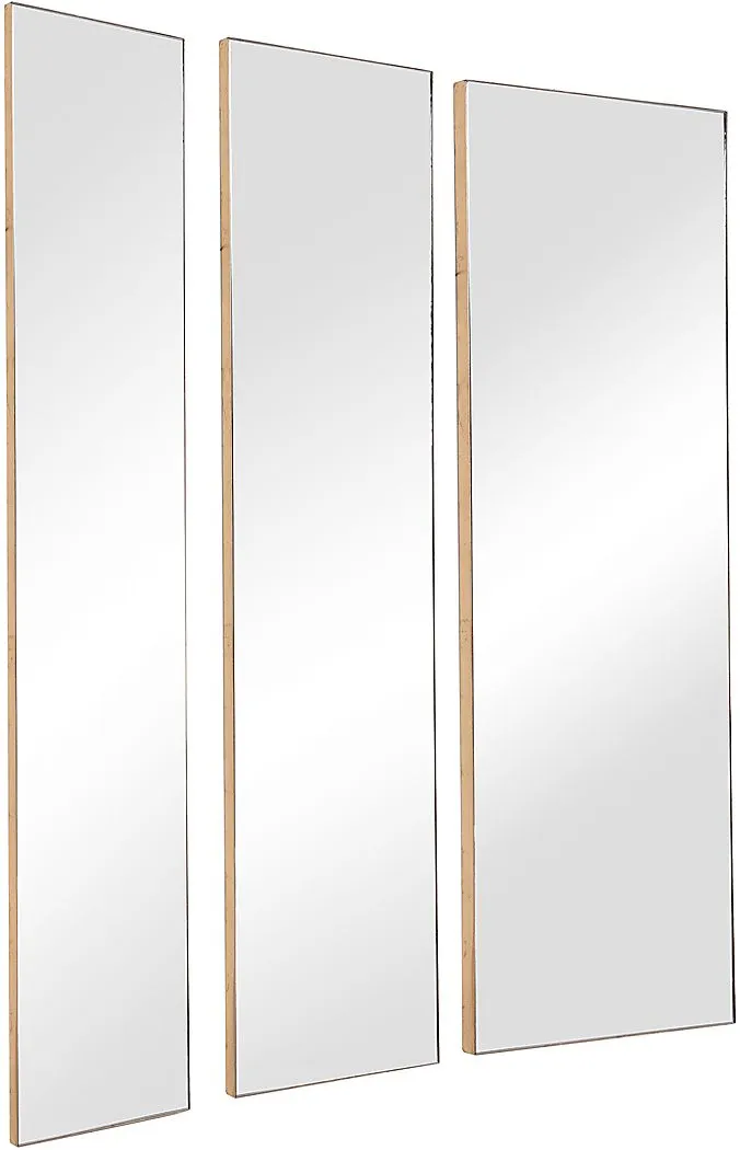 Lenisia Gold Mirror, Set of 3