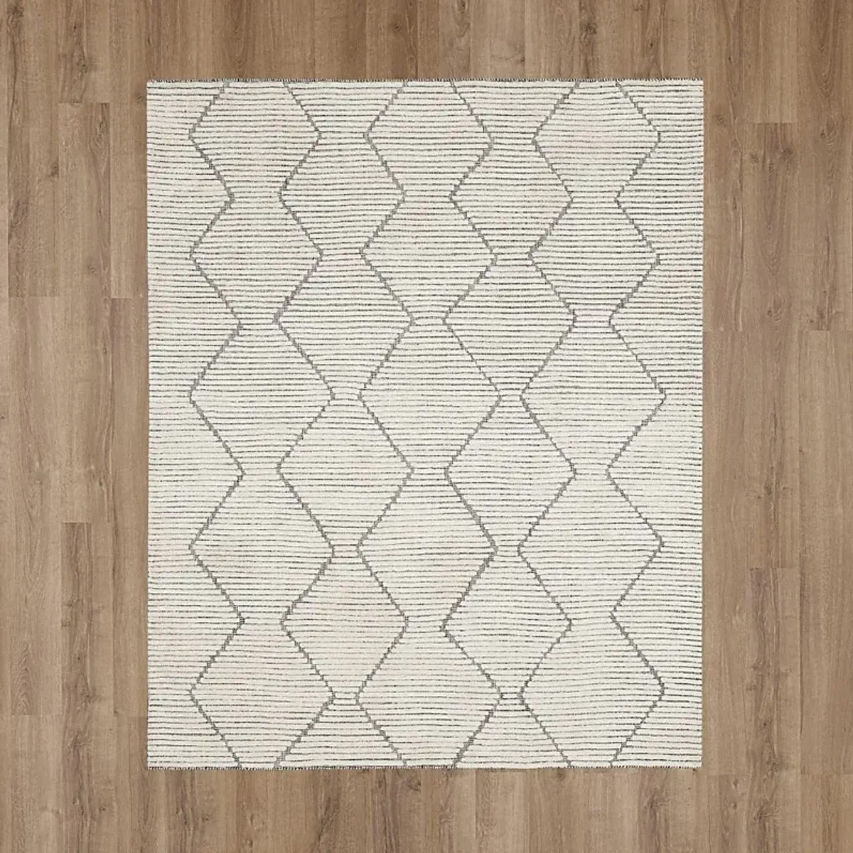 Montcrest White 6' x 9' Rug