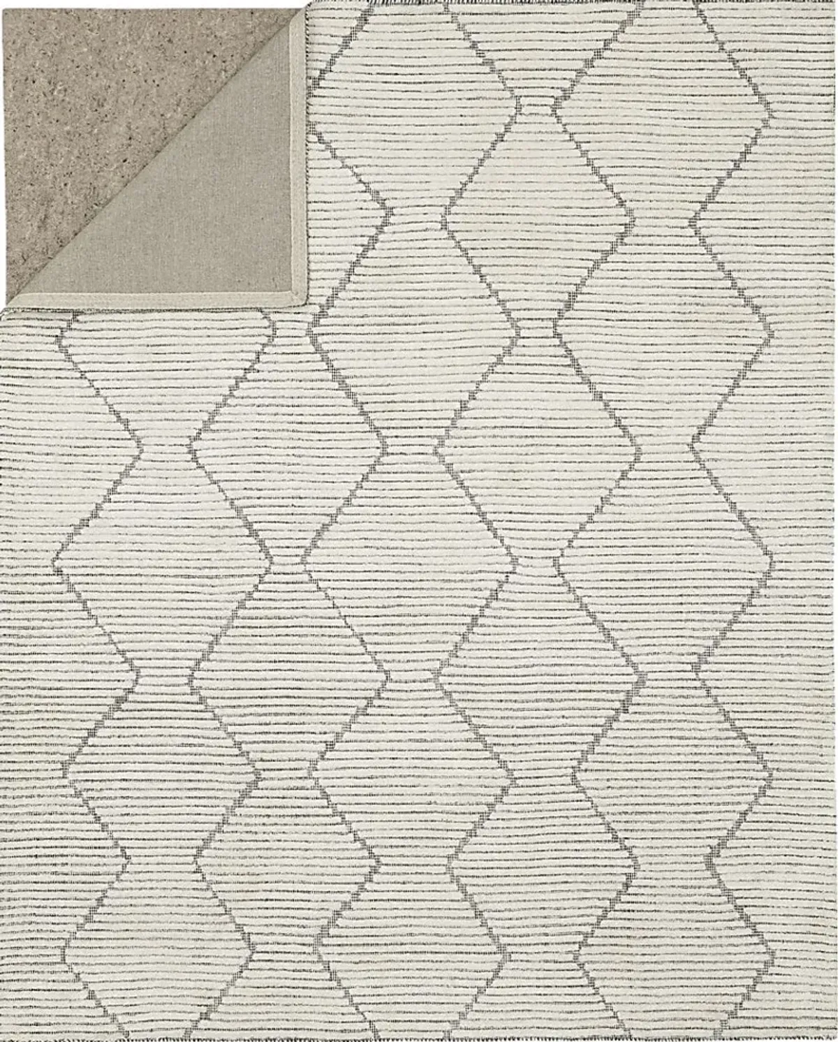 Montcrest White 6' x 9' Rug