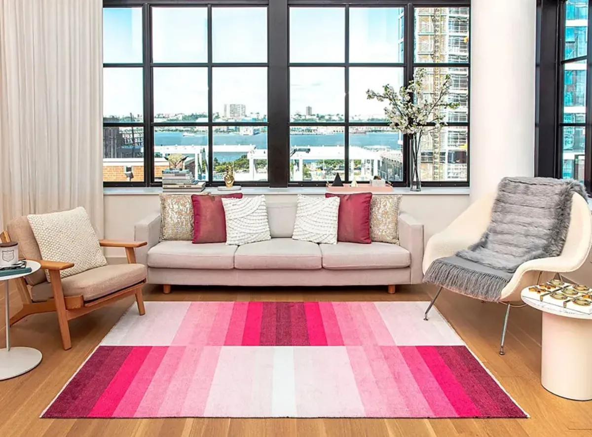 Mershi Pink 7'10 x 10' Rug