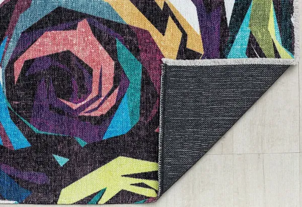 Kids Makuza Black 7'10 x 10' Rug