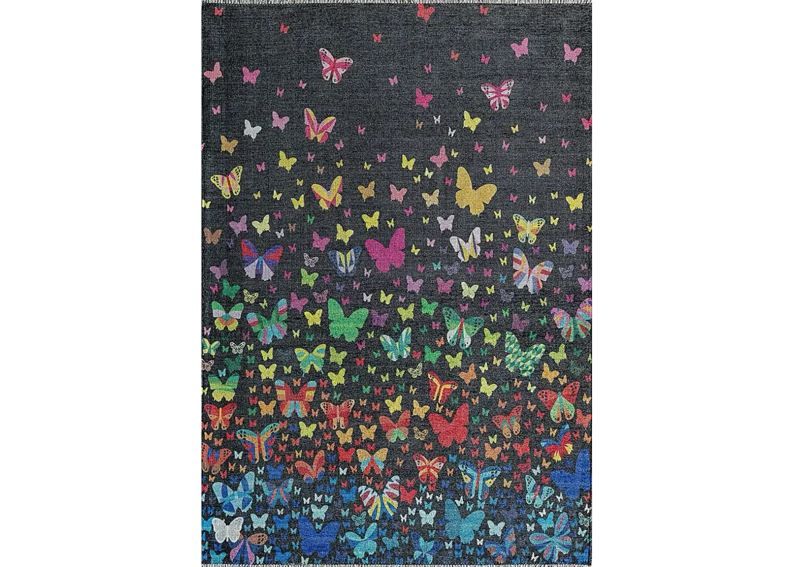 Kids Emgema Black/Multi 7'10 x 10' Rug