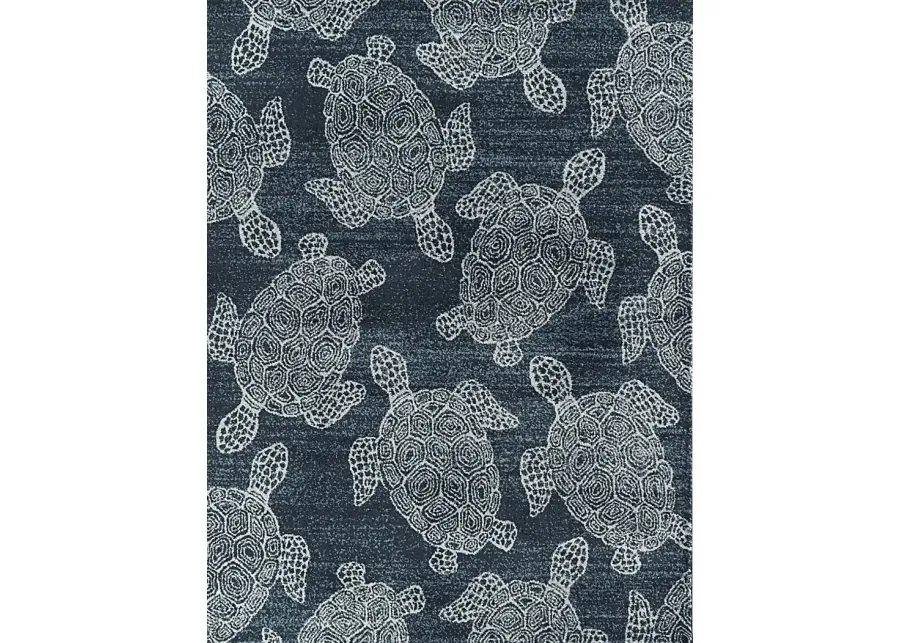 Kestwick Blue 7'10 x 10' Rug