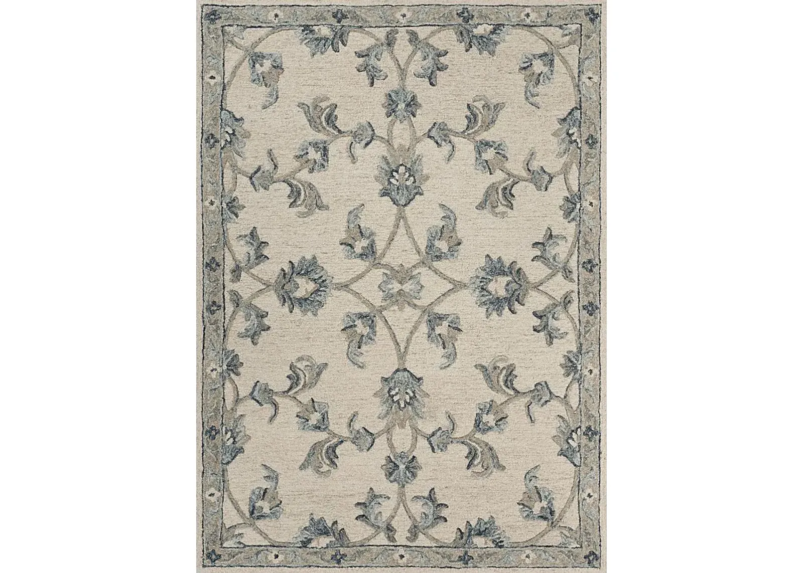 Bartik Ivory 7' x 9' Rug