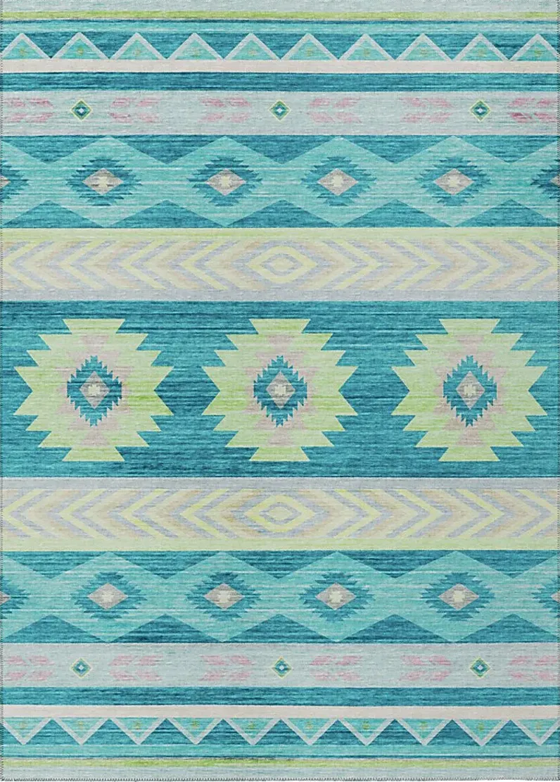 Callowhill Blue 8' x 10' Rug