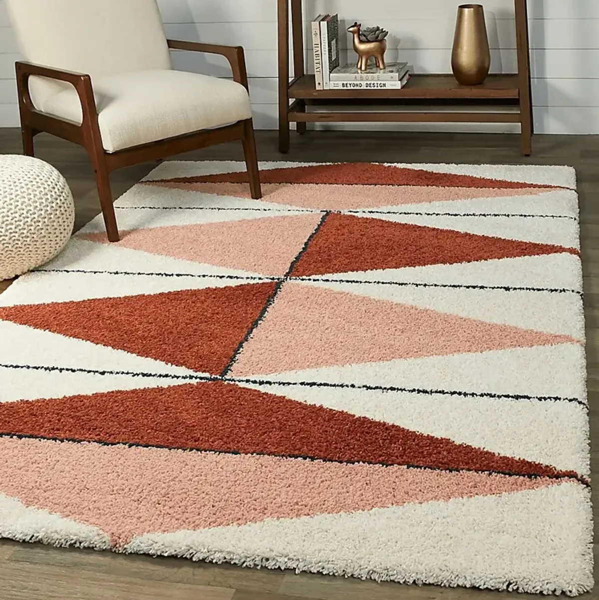 Dereon Pink 7'10 x 10' Rug