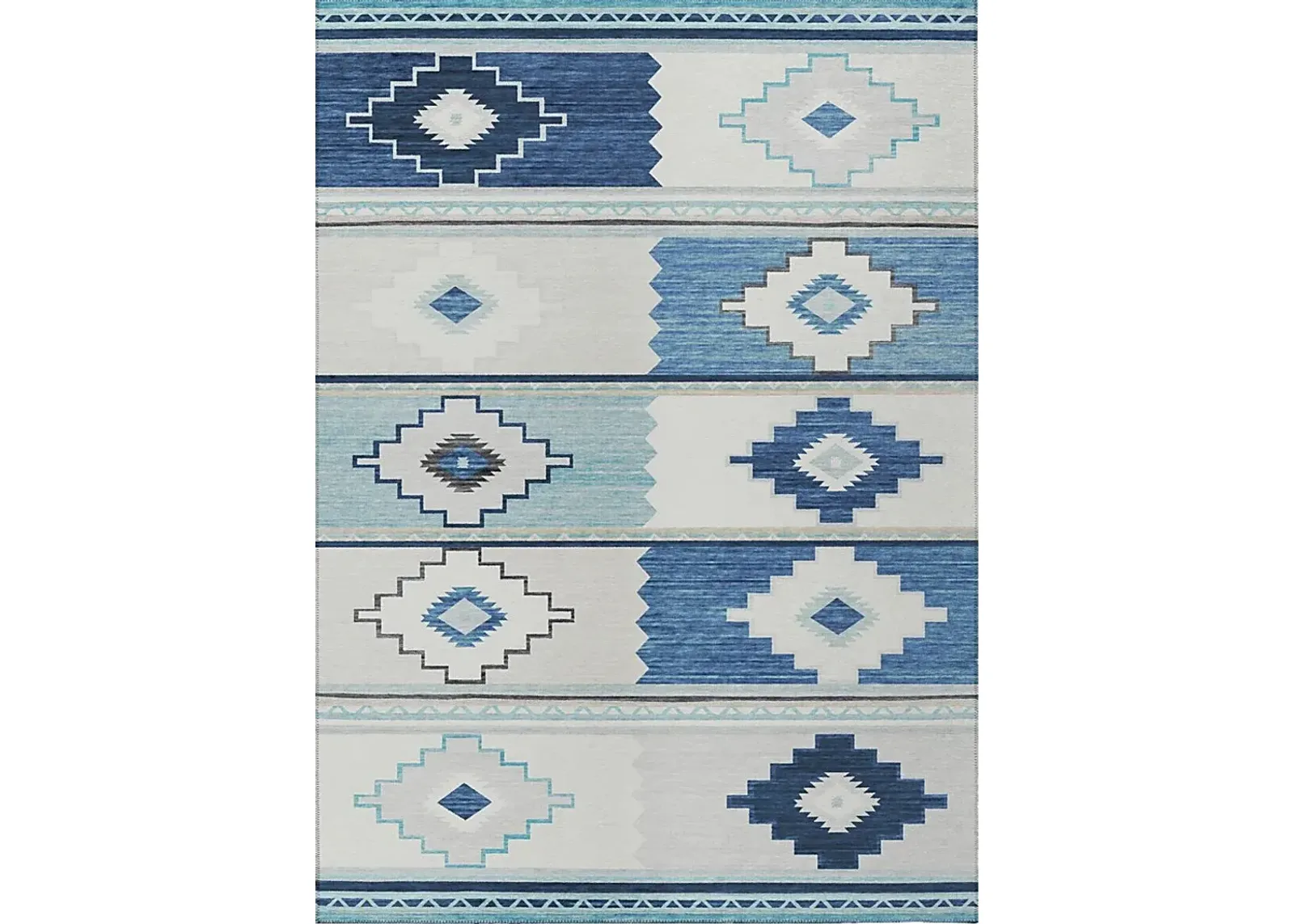 Pandrail Blue 8' x 10' Rug