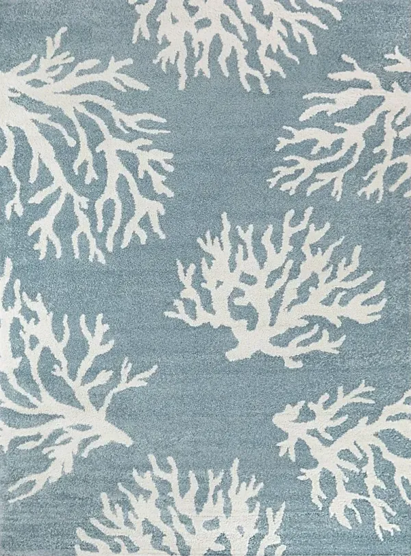Peavine Teal 7'10 x 10' Rug