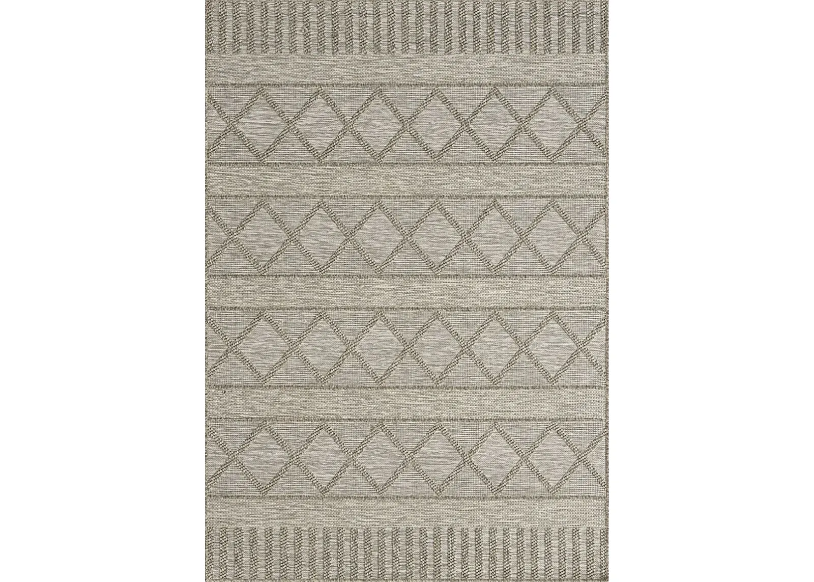 Wesnach Tan 7'10 x 9'6 Indoor/Outdoor Rug