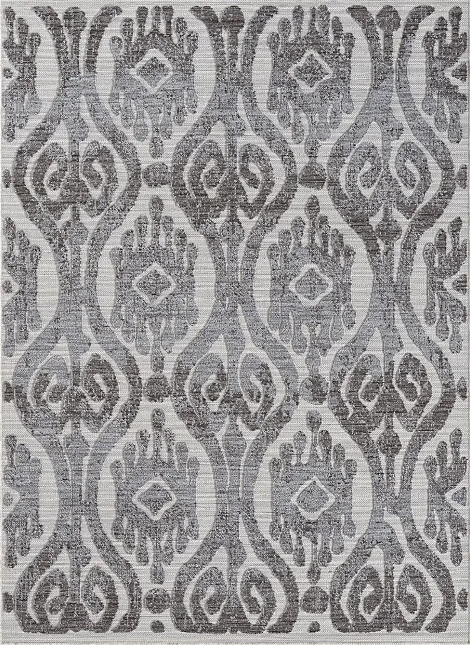 Sagaruti Blue/Gray 7'10 x 8'10 Indoor/Outdoor Rug