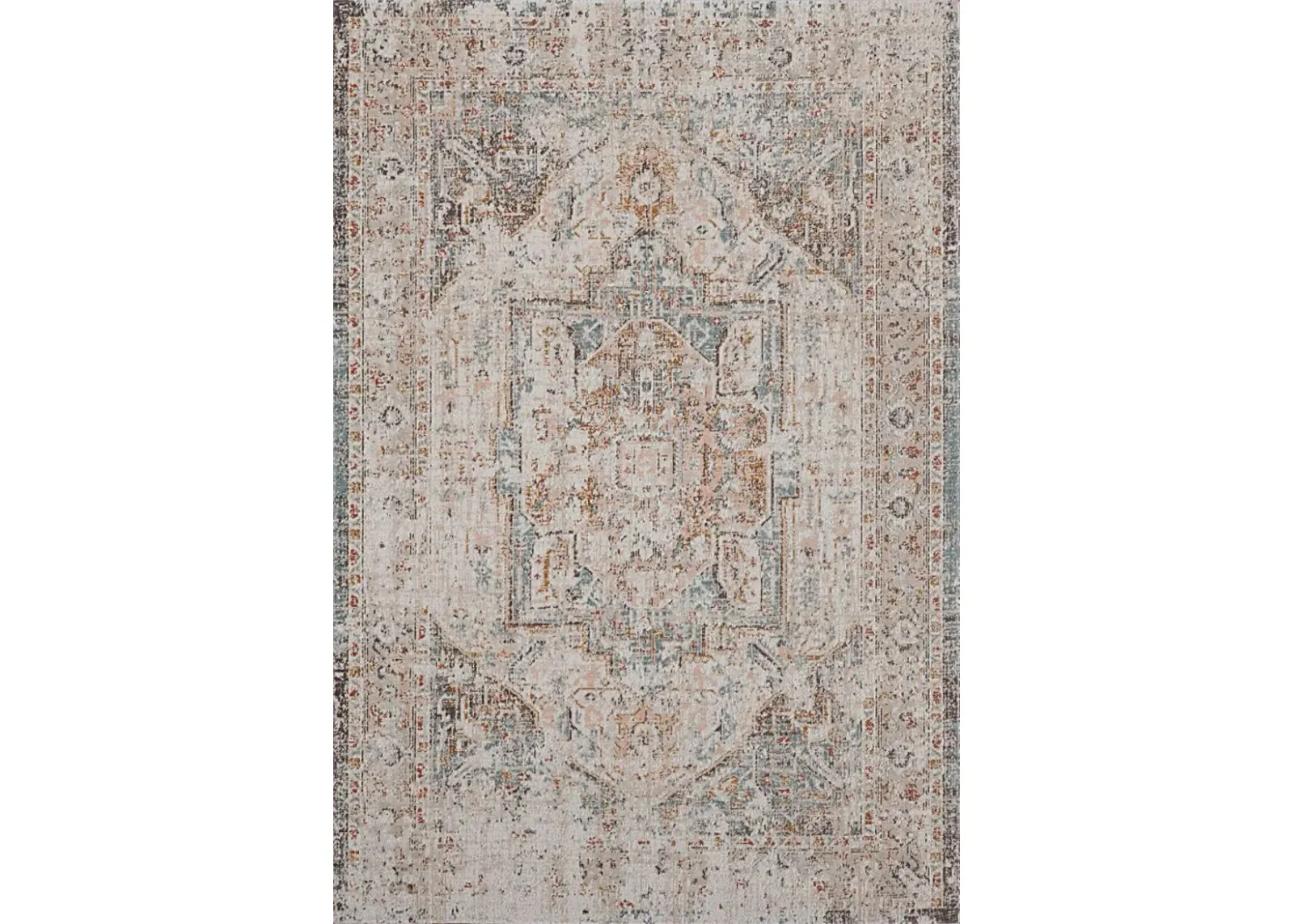 Rolinet Beige/Cream 7'9 x 9'9  Indoor/Outdoor Rug