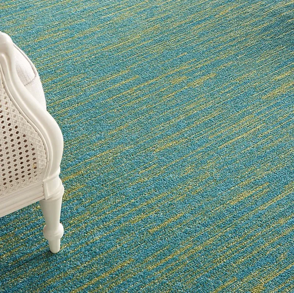 Easthagen Blue/Green 8' x 10' Indoor/Outdoor Rug