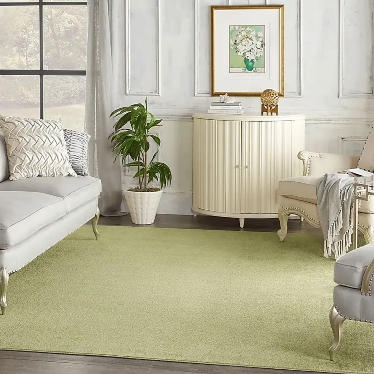 Easthagen Green 8' x 10' Indoor/Outdoor Rug