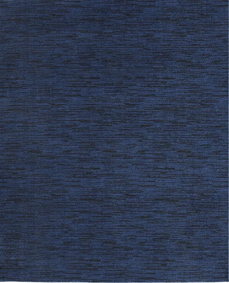Easthagen Midnight Blue 8' x 10' Indoor/Outdoor Rug