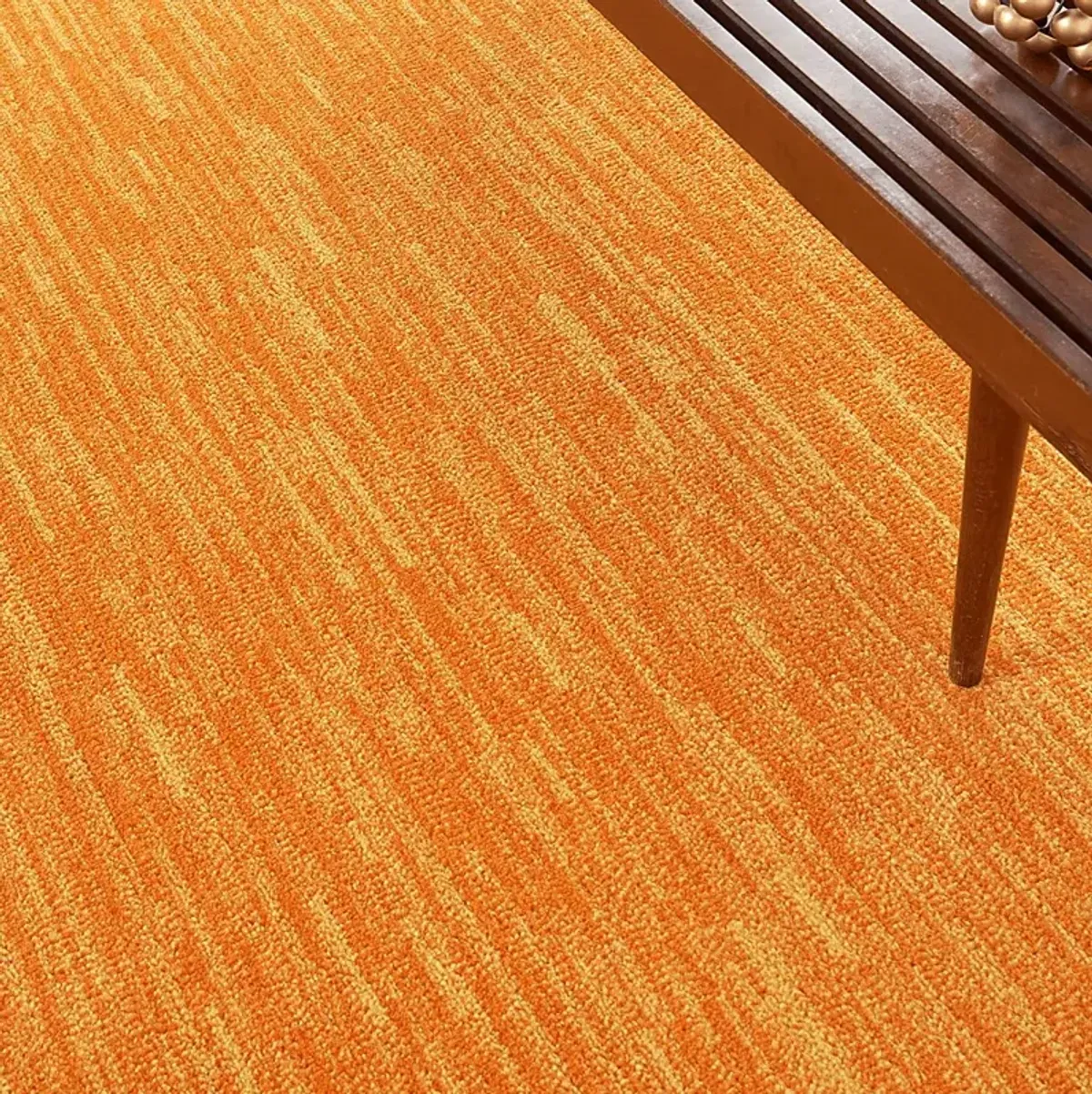 Easthagen Orange 8' x 10' Indoor/Outdoor Rug