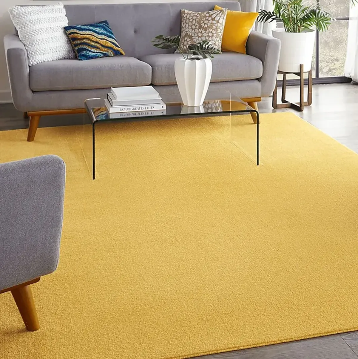 Easthagen Yellow 8' x 10' Indoor/Outdoor Rug