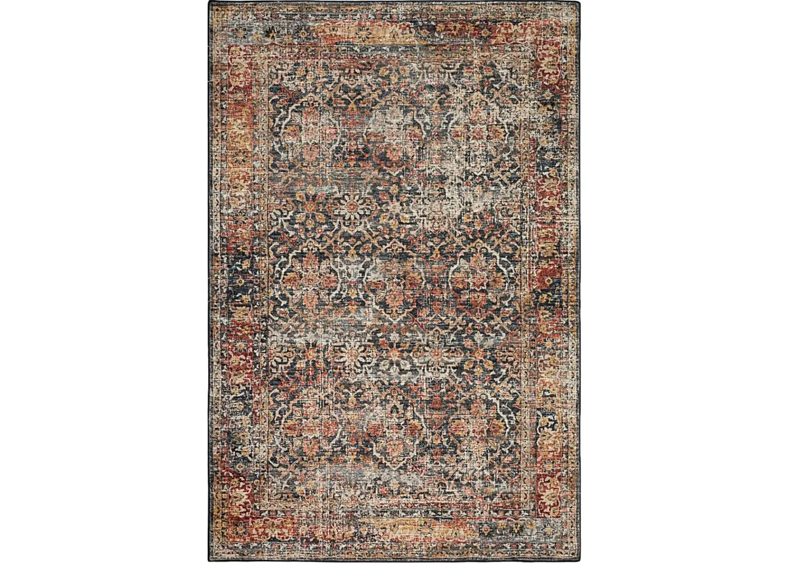 Kaypon Black/Multi 8' x 10' Rug