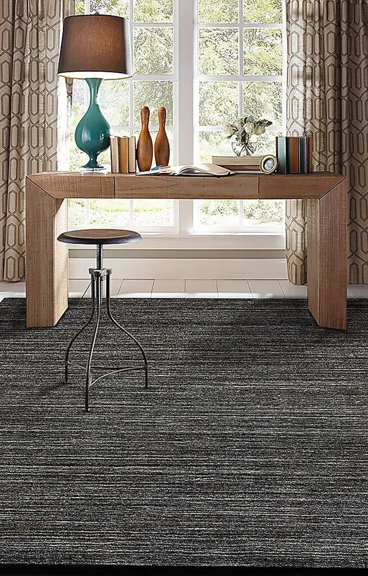 Barnrich Charcoal 8' x 11' Rug