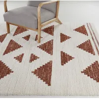 Meldrum Rust 7'10 x 10' Rug